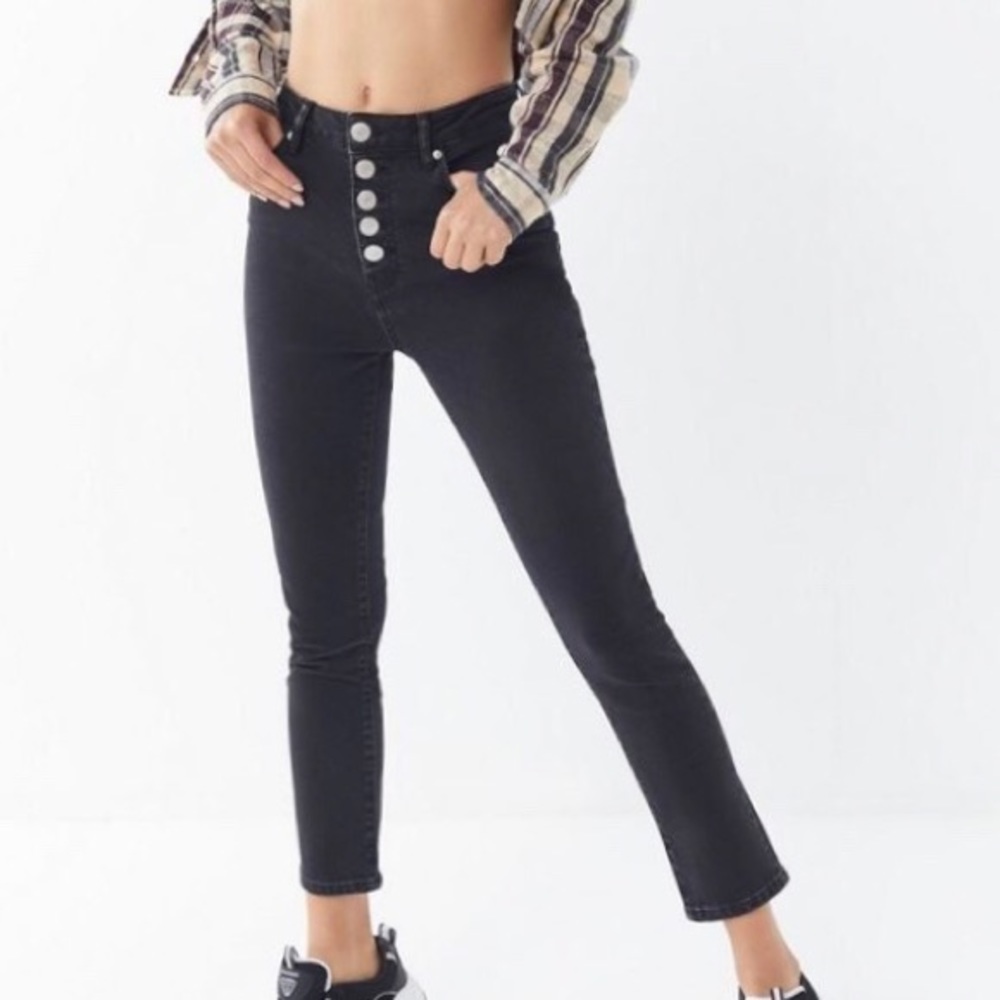 BDG Girlfriend Button Fly Jean